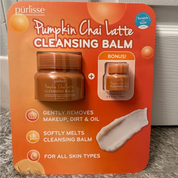 Purlisse Pumpkin Chai Latte Cleansing Balm Set! - Picture 3 of 3